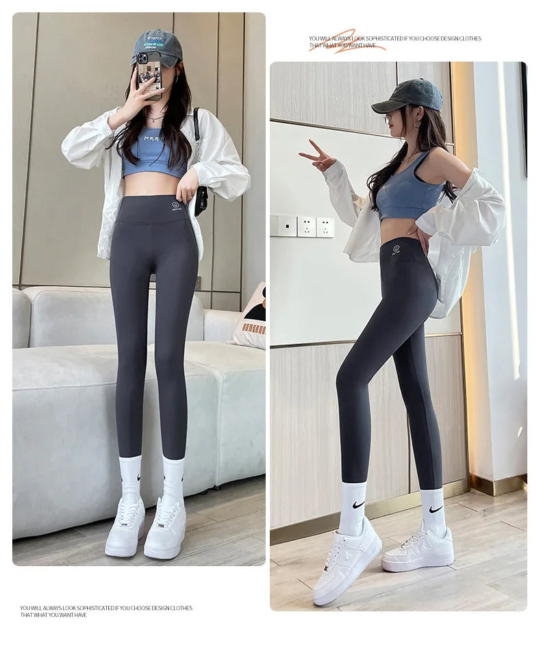 Leggings Femme Taille Haute Sans Couture