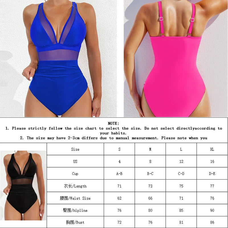 Maillot de Bain Femme Monopièce Sexy