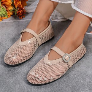 Ballet Mary – Chaussures à Essence en Maille pour Femmes